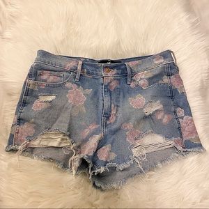 Hollister High-Rise Shorts Size 9 w29